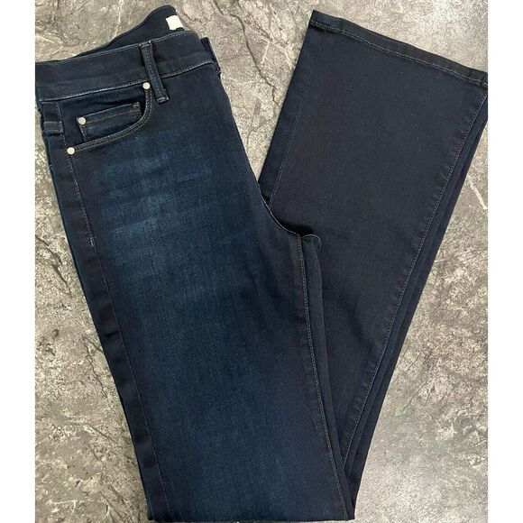 Fidelity Women's Belladonna Mid Rise Bootcut Straight Leg Denim Blue Jeans Sz 28 - Picture 5 of 11